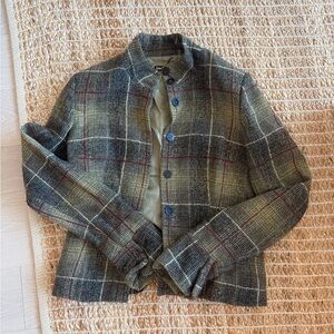 Cacharel Plaid Jacket